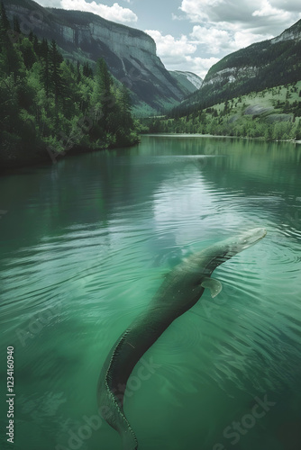 Mysterious Sightings: The Enigmatic Ogopogo in the Canadian Waters photo