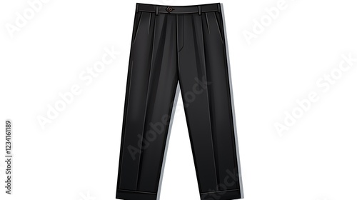 black pants isolated