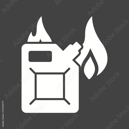 Firefighting illustration.