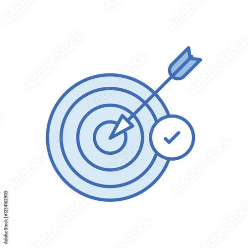 Target vector icon