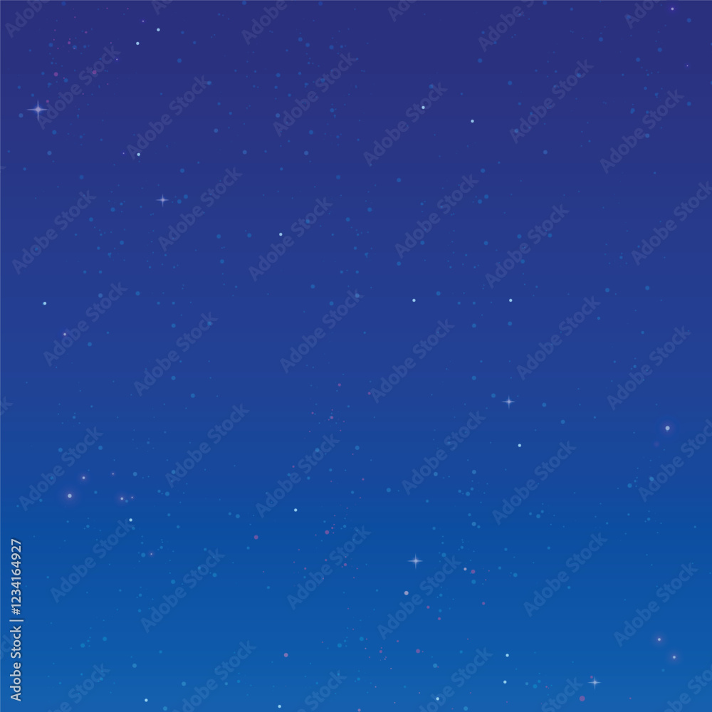 Obraz premium Blue galaxy space background
