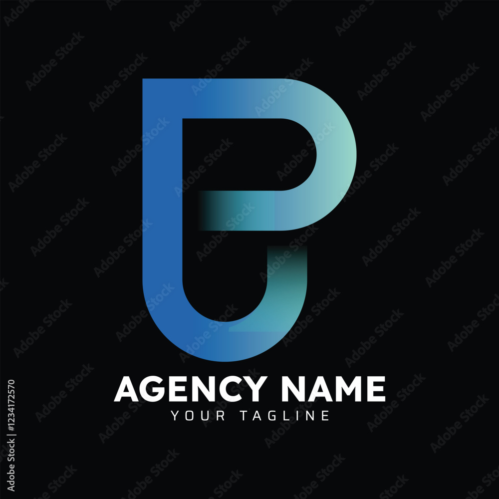 B abstract Letter Logo B abstract Letter Logo