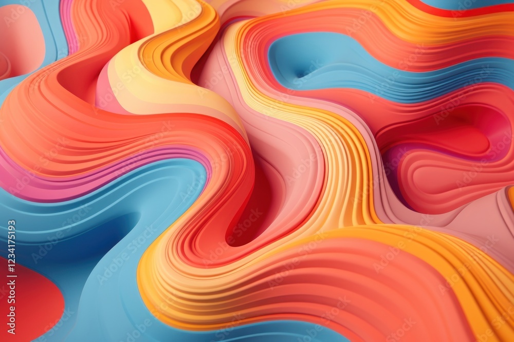 Fototapeta premium Psychedelic patterns backgrounds art accessories.