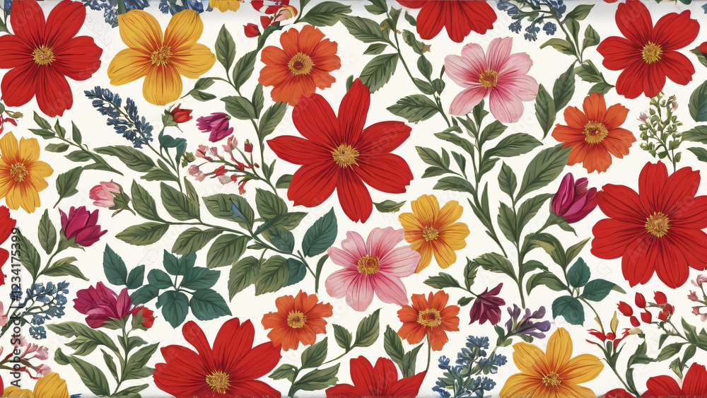 seamless floral pattern seamless floral pattern