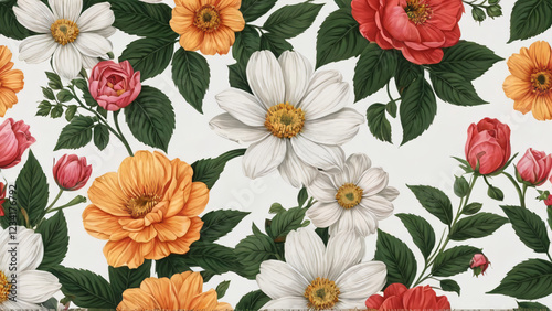 seamless floral pattern