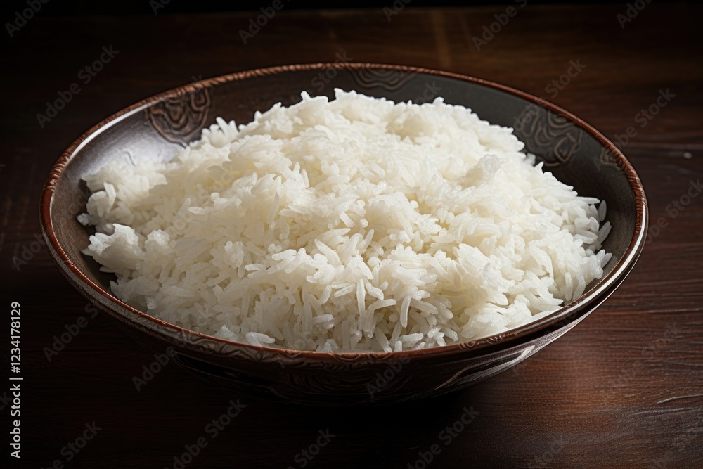 Boiled rice in the dish food freshness basmati. Boiled rice in the dish food freshness basmati.
