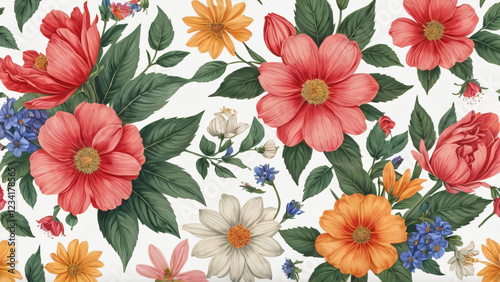 seamless floral pattern