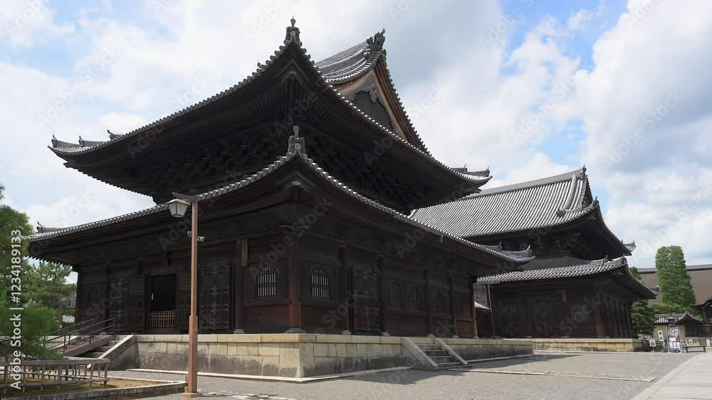 京都 妙心寺 仏堂と法堂 京都 妙心寺 仏堂と法堂
