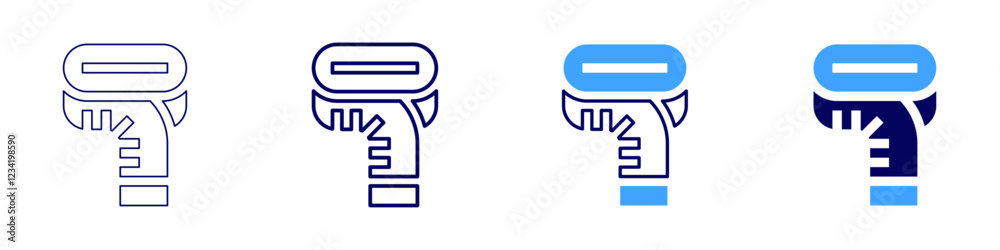 Measuring tape icon in 4 different styles. Thin Line, Line, Bold, and Bold Line. Duotone style. Editable stroke Measuring tape icon in 4 different styles. Thin Line, Line, Bold, and Bold Line. Duotone style. Editable stroke