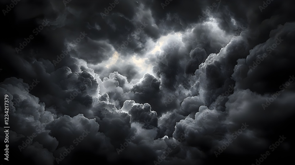 Dark Storm Clouds Dramatic Sky