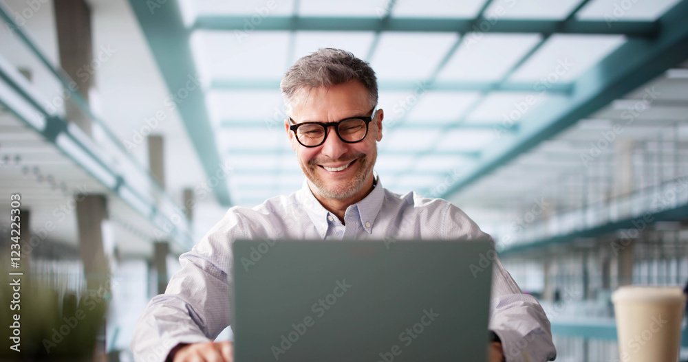 Virtual Business Meeting Using Office Computer Virtual Business Meeting Using Office Computer