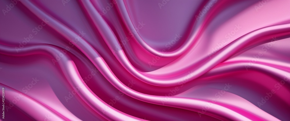 Obraz premium Shadow and fuchsia silky smooth background