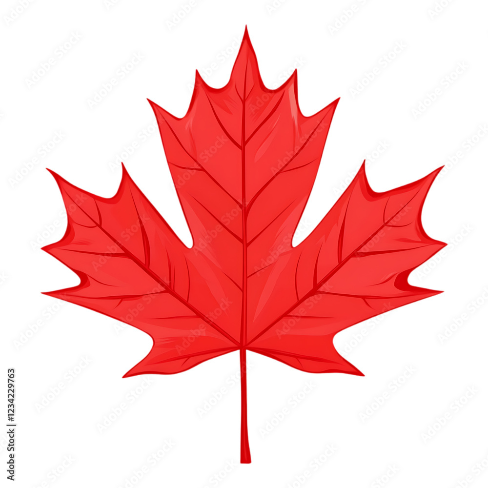 Naklejka premium PNG Autumn Leaves Against Transparent Background for Seasonal Decorations, Fall-Themed Projects, or Nature-Inspired Designs