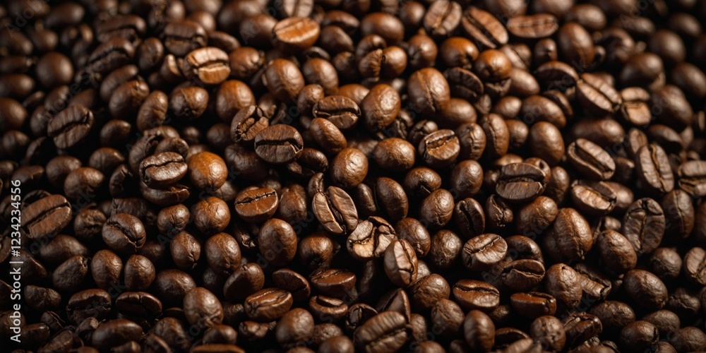 Fototapeta premium Natural Coffee Beans Straight from the Source