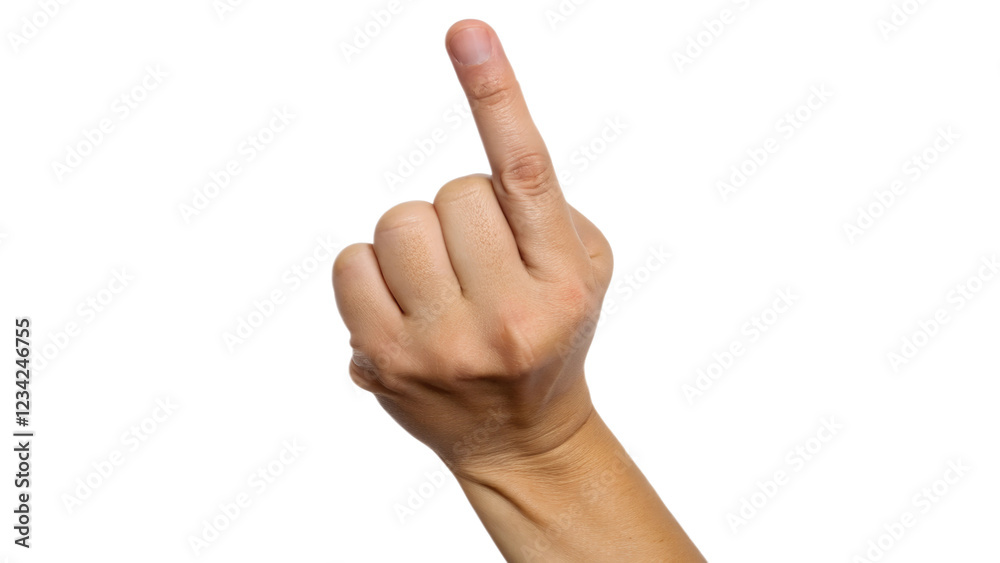 Pointing Finger. 