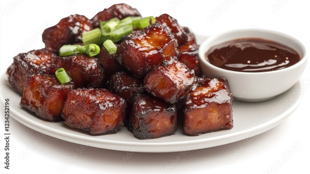 Crispy Chinese Style Pork Belly Dish Crispy Chinese Style Pork Belly Dish