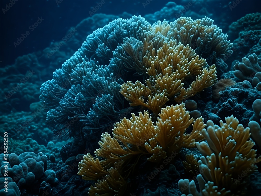 Obraz premium coral reef in sea