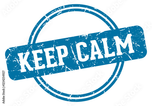 keep calm stamp