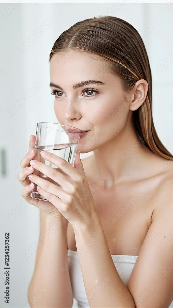 Woman cleanses hands with foam, wearing white shirt. Suitable for hygiene, personal care, beauty products, and healthrelated concepts. Woman cleanses hands with foam, wearing white shirt. Suitable for hygiene, personal care, beauty products, and healthrelated concepts.