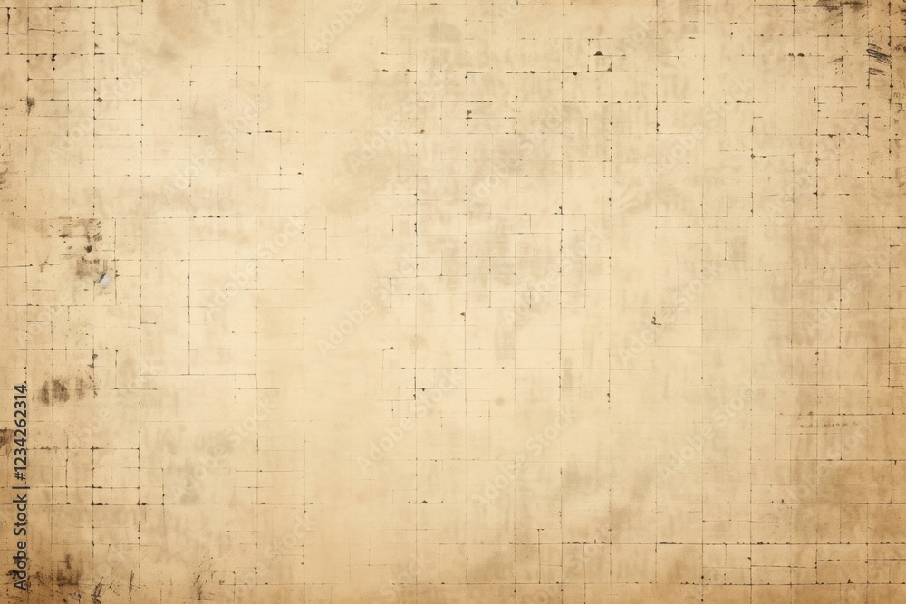 Fototapeta premium Distressed Grid pattern paper backgrounds texture.