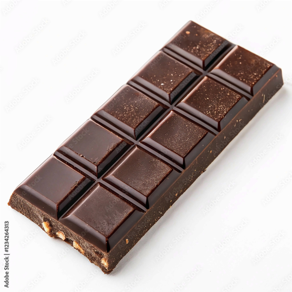 Rich, bittersweet dark chocolate bar with nuts, presented with a smooth, tempting texture, a luxurious, decadent, and artisanal treat. Rich, bittersweet dark chocolate bar with nuts, presented with a smooth, tempting texture, a luxurious, decadent, and artisanal treat.