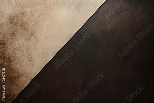 Dark brown background with a gradient of dark beige, tan, and coffee tones