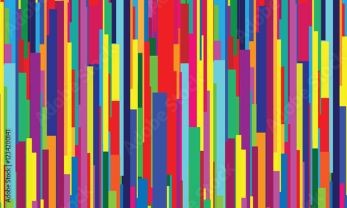 The vector background showcases a collection of colorful rectangles, offering a dynamic, eye-catching design that adds depth and interest to your project.



