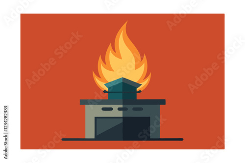 burning fire icon