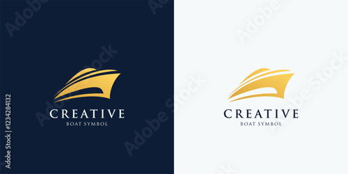 speed boat logo design inspiration	