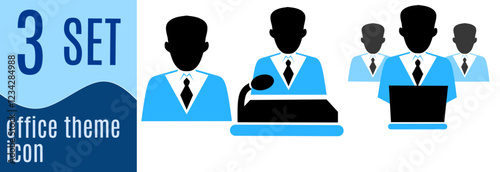 Recruitment icon set. Headhunting, career, resume, job hiring, candidate and human resource icons. Solid icon collection.