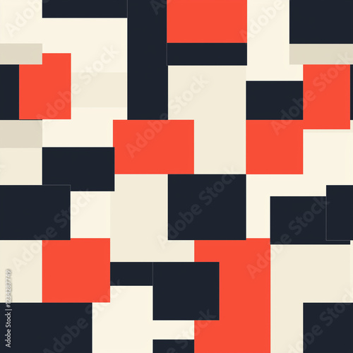 seamless pattern with squares