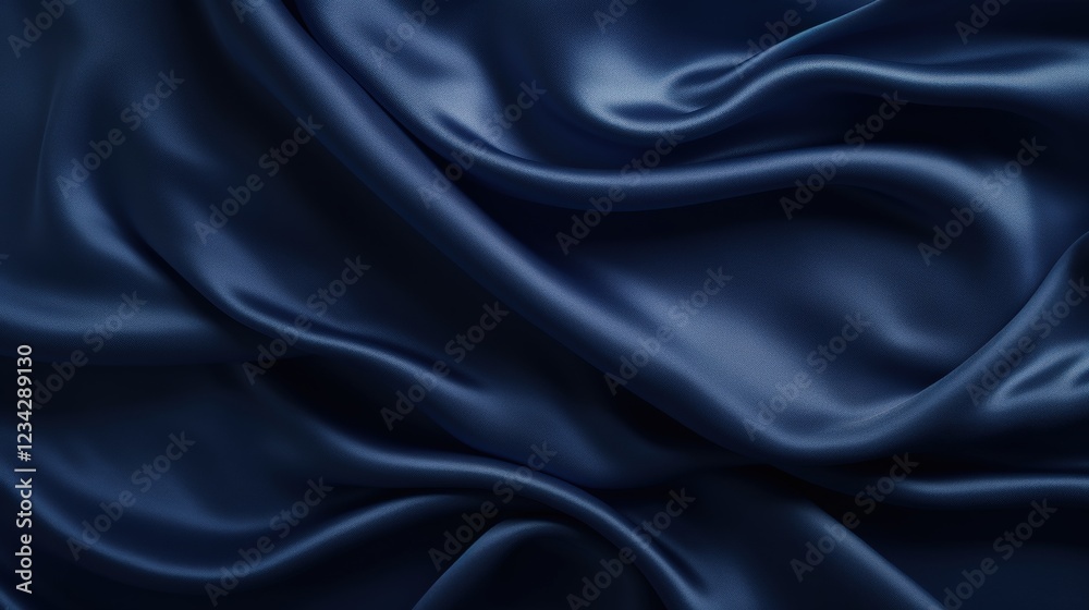Dark Blue Fabric Texture with Soft Satin Appearance for Backgrounds and Design Projects, Perfect for Elegant and Luxurious Themes Dark Blue Fabric Texture with Soft Satin Appearance for Backgrounds and Design Projects, Perfect for Elegant and Luxurious Themes