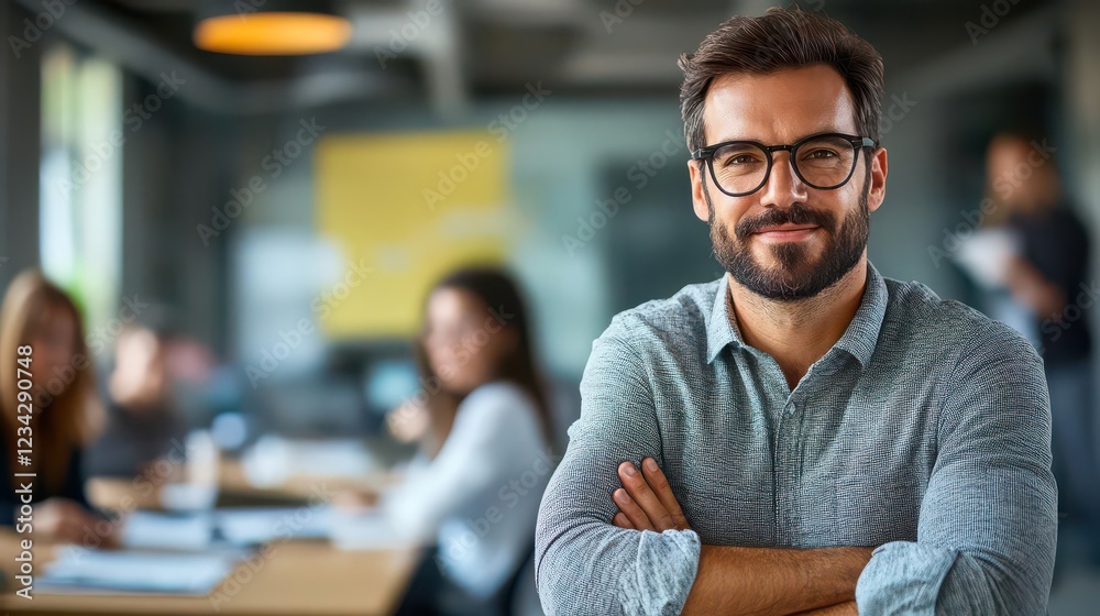 Fototapeta premium Create a fresh leadership approach