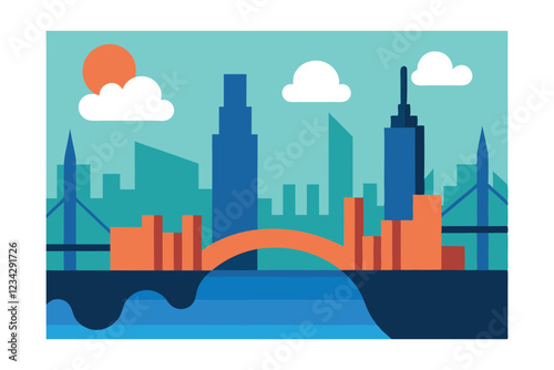 night city skyline