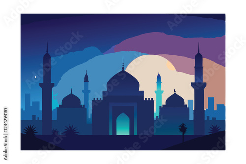 eid mubarak greeting card
