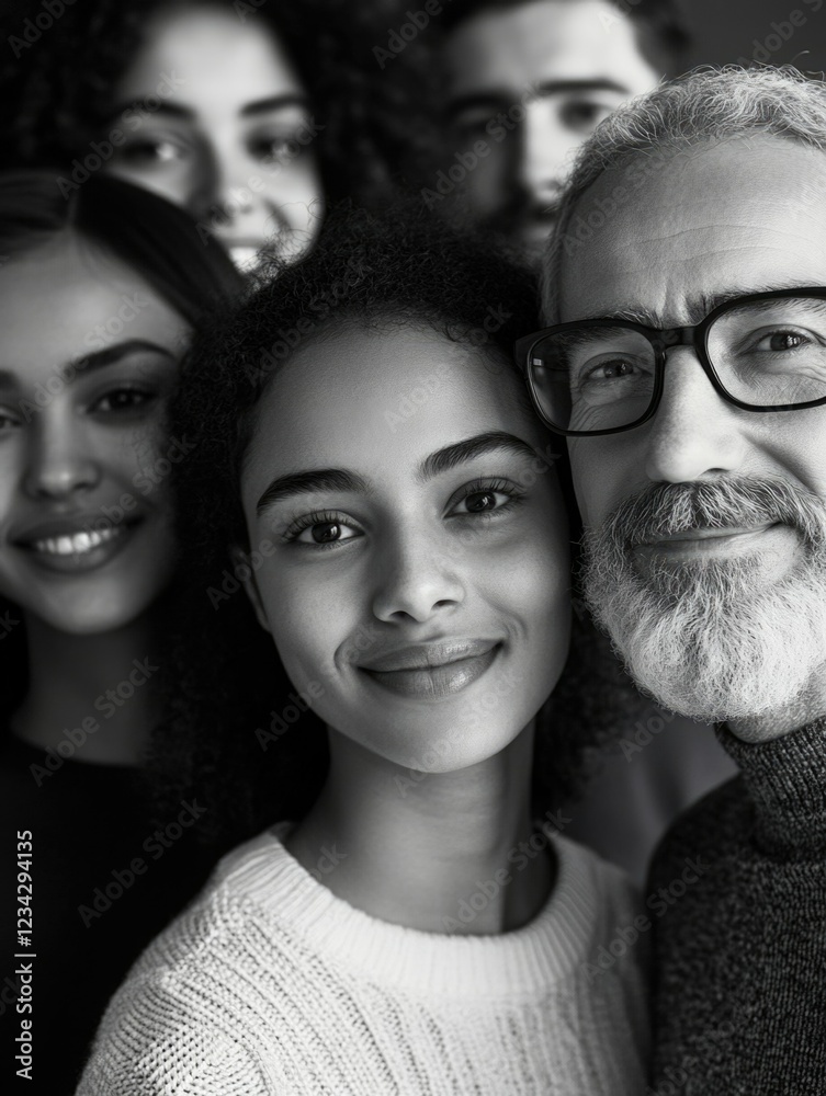 Diverse Group of People Celebrating Life and Creativity