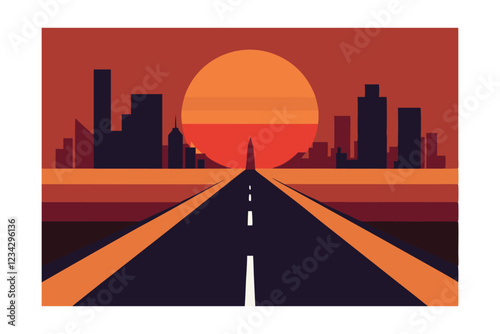 road to the city