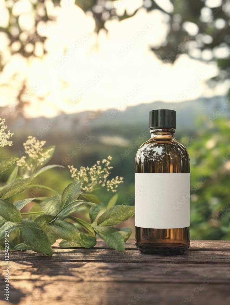 Herbal Essence Aromatherapy Bottle with Herbs Herbal Essence Aromatherapy Bottle with Herbs