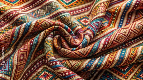 Soft cotton fabric with intricate woven patterns, cotton, clothing, woven, fabric pattern, texture