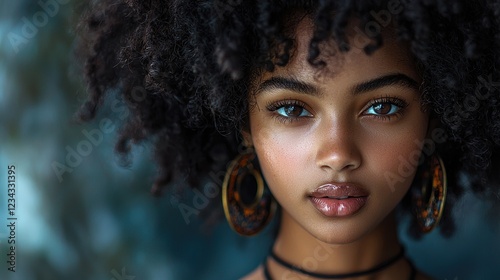 Portrait of a beautiful woman.
