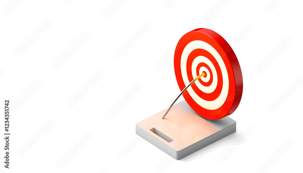 Isometric goal and target achievement concept. Hope to success in business, accomplishment or reaching business goal. Career growth, business success, profit , with white tonespng Isometric goal and target achievement concept. Hope to success in business, accomplishment or reaching business goal. Career growth, business success, profit , with white tonespng