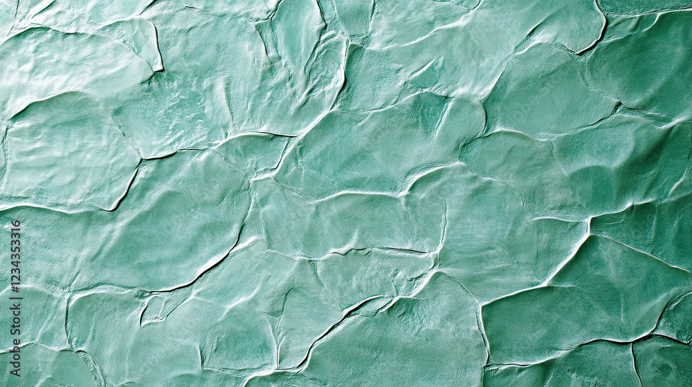 Fototapeta premium Close-Up of Cracked Textured Surface with Organic Patterns for Natural Background and Design Elements