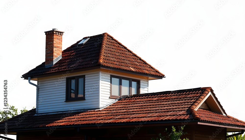 House Rooftop with Copyspace , with white tonespng House Rooftop with Copyspace , with white tonespng