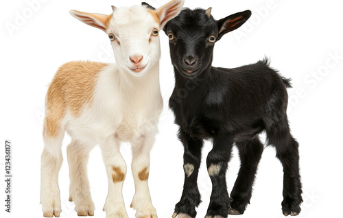 goat and baby goat