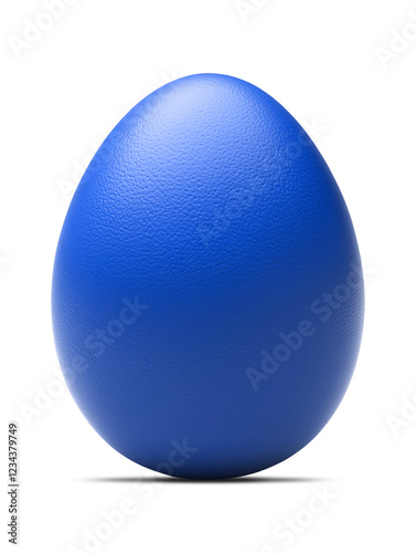 Blue Easter egg
