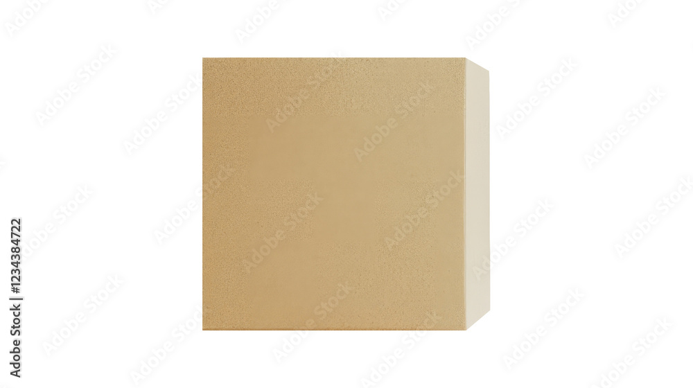 Cardboard box with transparent PNG background Cardboard box with transparent PNG background