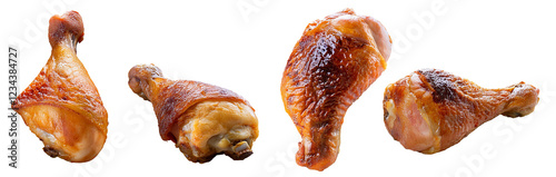 Four Roasted Chicken Legs photo