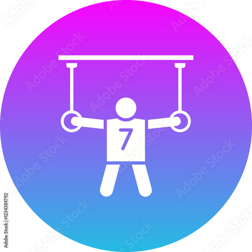 Gymnastic rings Icon