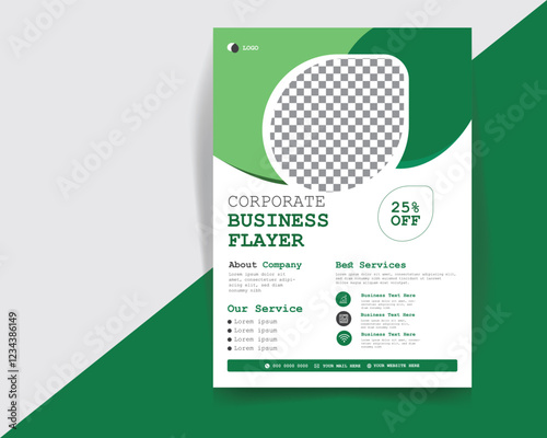 Creative Marketing Agency Business flayer design template