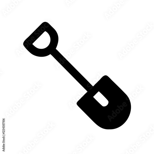 shovel icon design